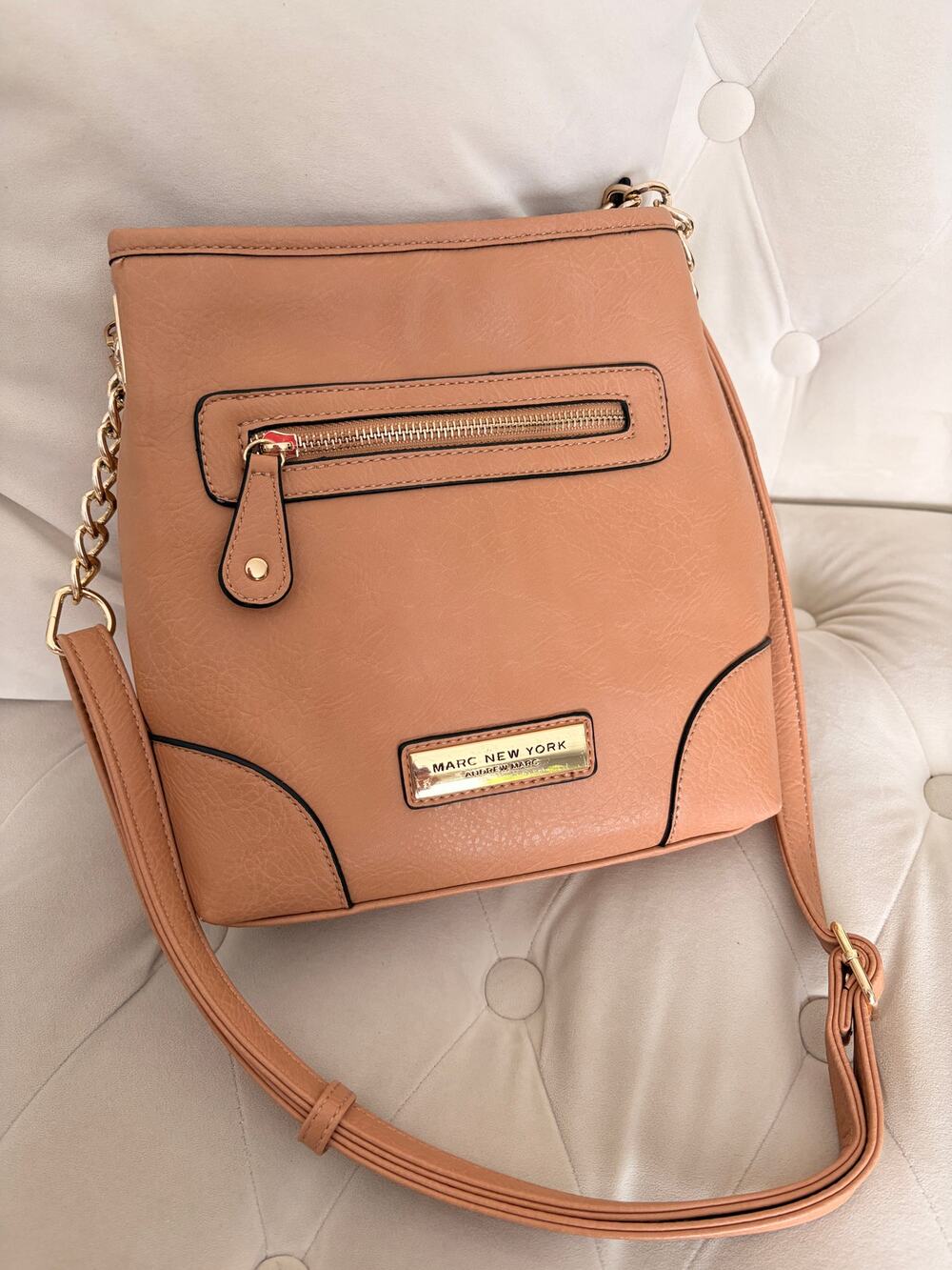 Marc New York Andrew Marc Tan Bag